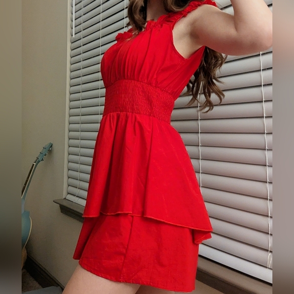 Red Romper - Picture 1 of 5